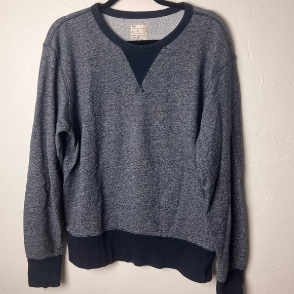 Gap crewneck sweatshirt blue large - Picture 1 of 8